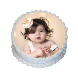 خرید آنلاین خرید آنلاین کیک تصویری گرد | گل بازار