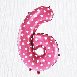 بادکنک عددی 6