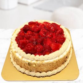 خرید آنلاین کیک توت فرنگی ناپلئونی | گل بازار