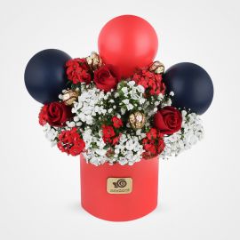 باکس گل و بادکنک آراد