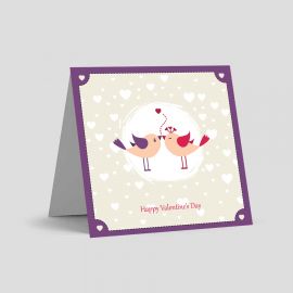 کارت پستال ولنتاین بوسه