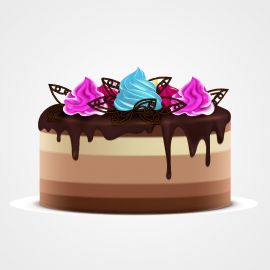 کیک آماده شکلاتی