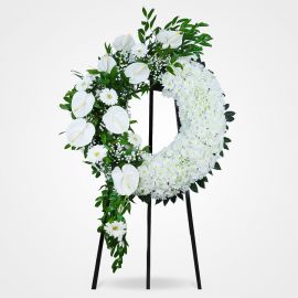 تاج گل حلقه ای دلنشین