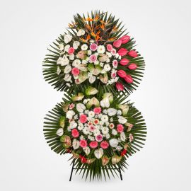 تاج گل دو طبقه یگانه