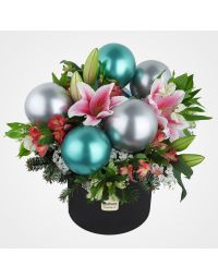 باکس گل و بادکنک آروشا