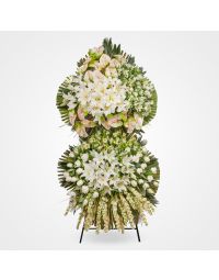 تاج گل دو طبقه باشکوه