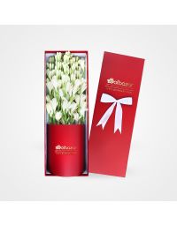 سفارش آنلاین باکس گل مریم | گل بازار