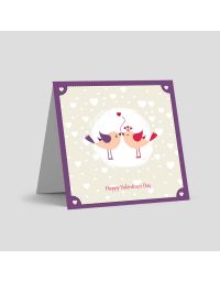 کارت پستال ولنتاین بوسه