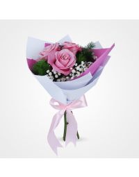 دسته گل رز شاپرک