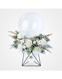 گلدان گل و بادکنک نوین