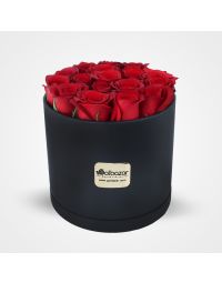 خرید آنلاین جعبه‌ گل رز رمانتیک | گل بازار