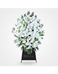 خرید اینترنتی تاج گل تابان | گل بازار