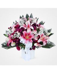 باکس گل رز و لیلیوم ونوس