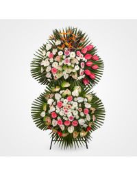 تاج گل دو طبقه یگانه