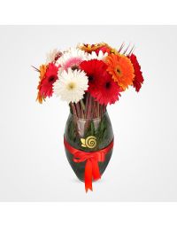 گلدان ژربرا