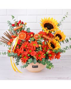 گلدان گل آذین