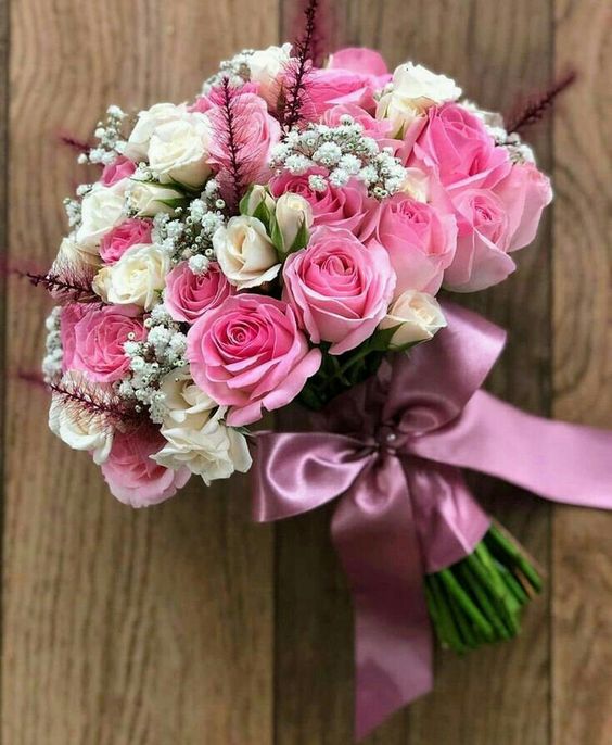 دسته گل عروس ایرانی