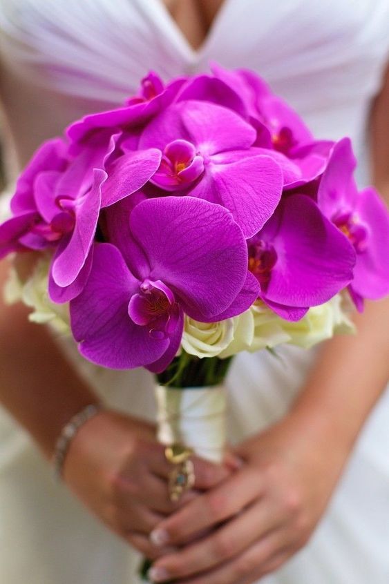 دسته گل عروس ارکیده