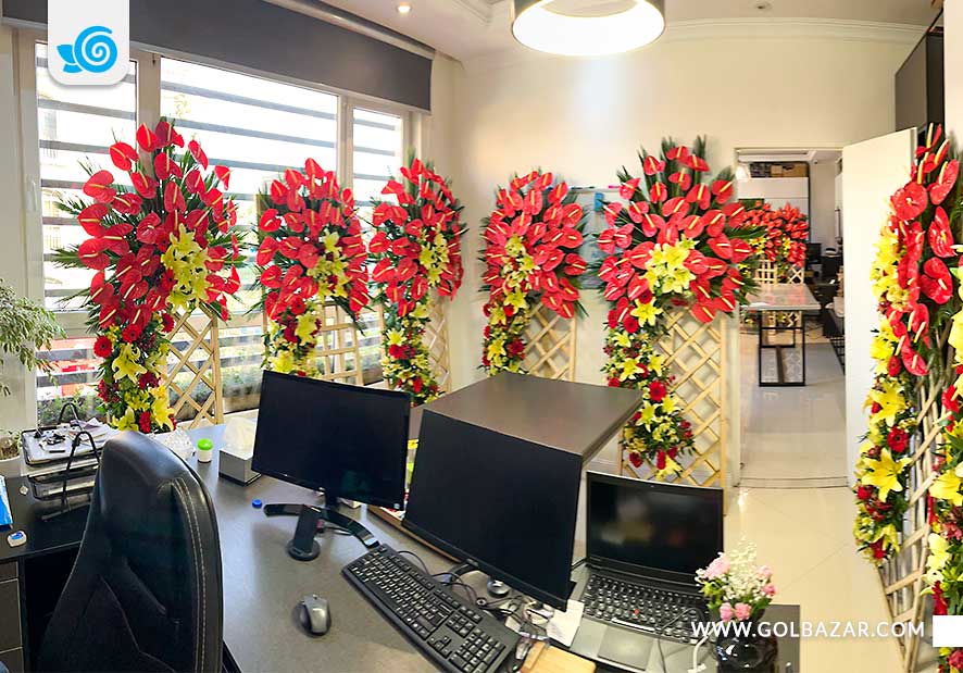 ارسال تاج گل تبریک