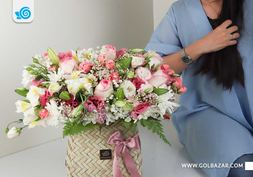 خرید گلدان گل برای دوست دختر