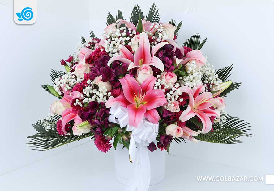 باکس گل برای خواستگاری