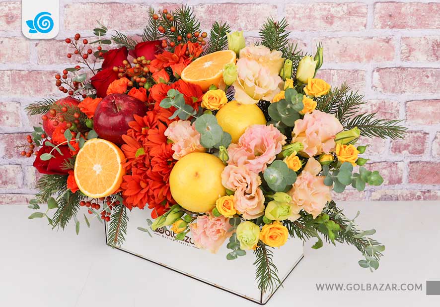 خرید باکس گل و میوه برای عیادت