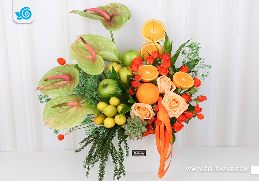 تزیین میوه شب یلدا برای عروس