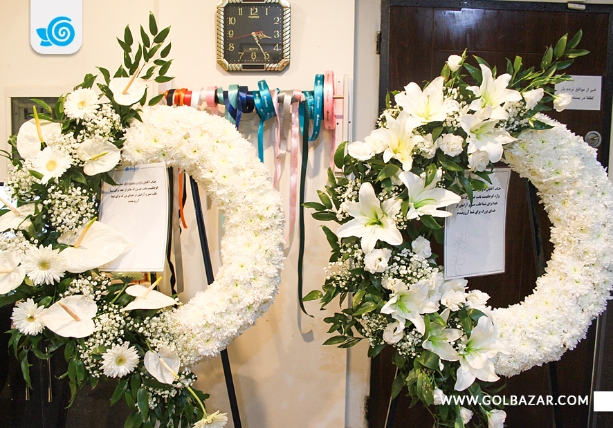 نحوه خرید تاج گل برای مراسم ختم