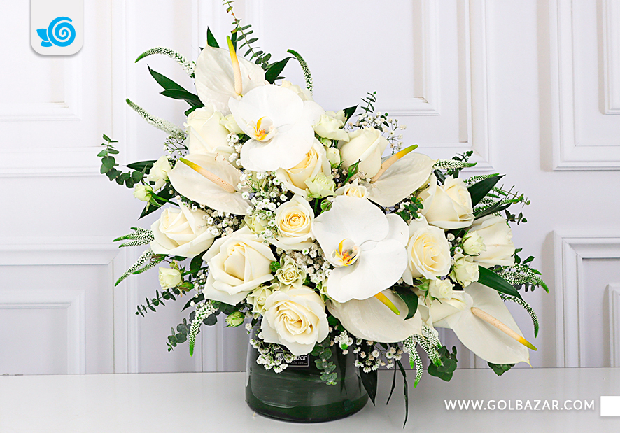 هدیه دادن گل سفید نشانه چیست