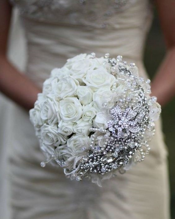 دسته گل عروس مصنوعی