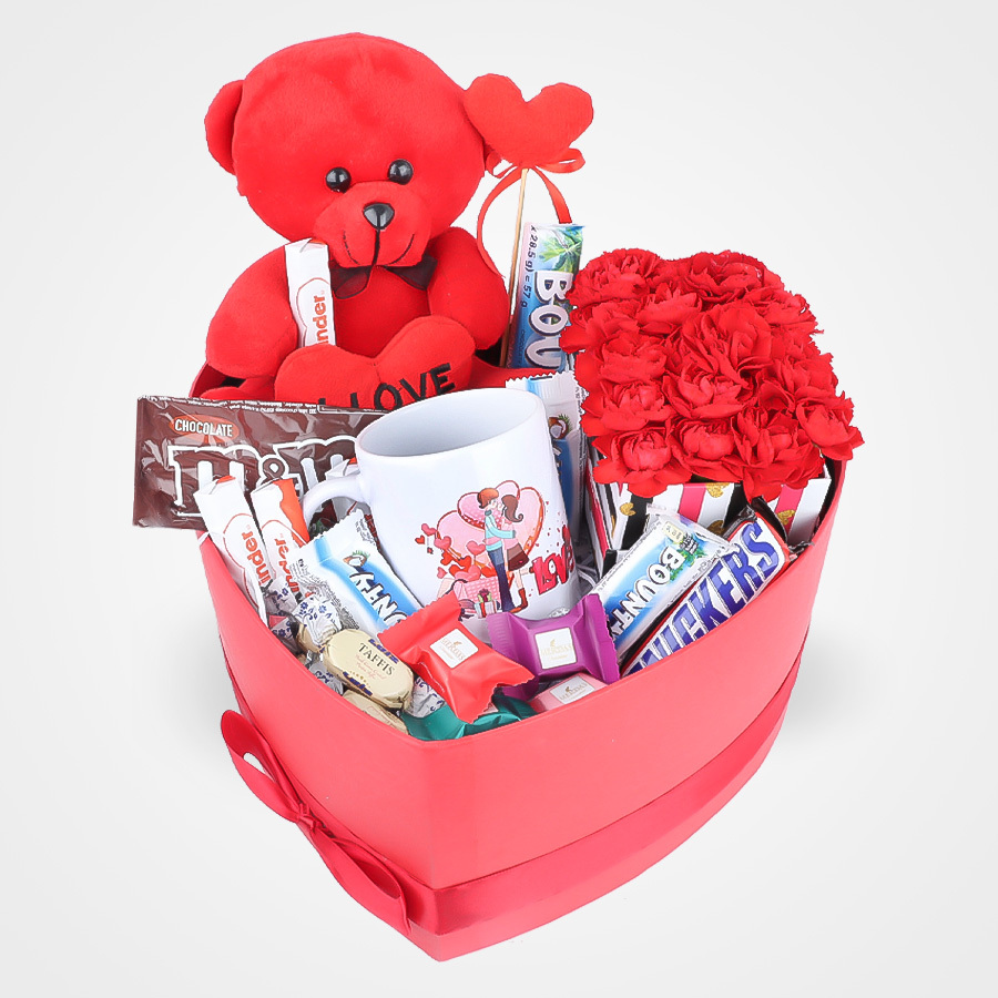 پک شکلات و خرش ولنتاین