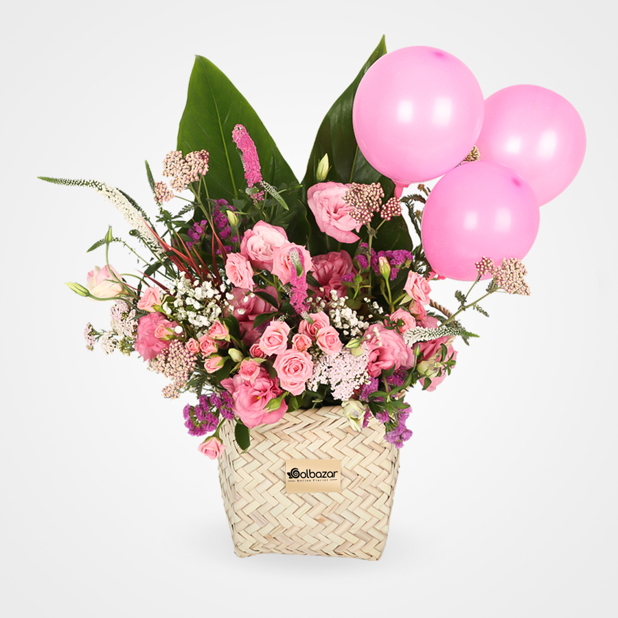 گل تولد دخترانه