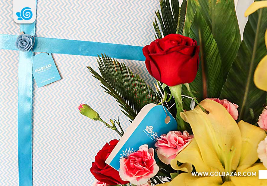 خرید گل برای دوست پسر