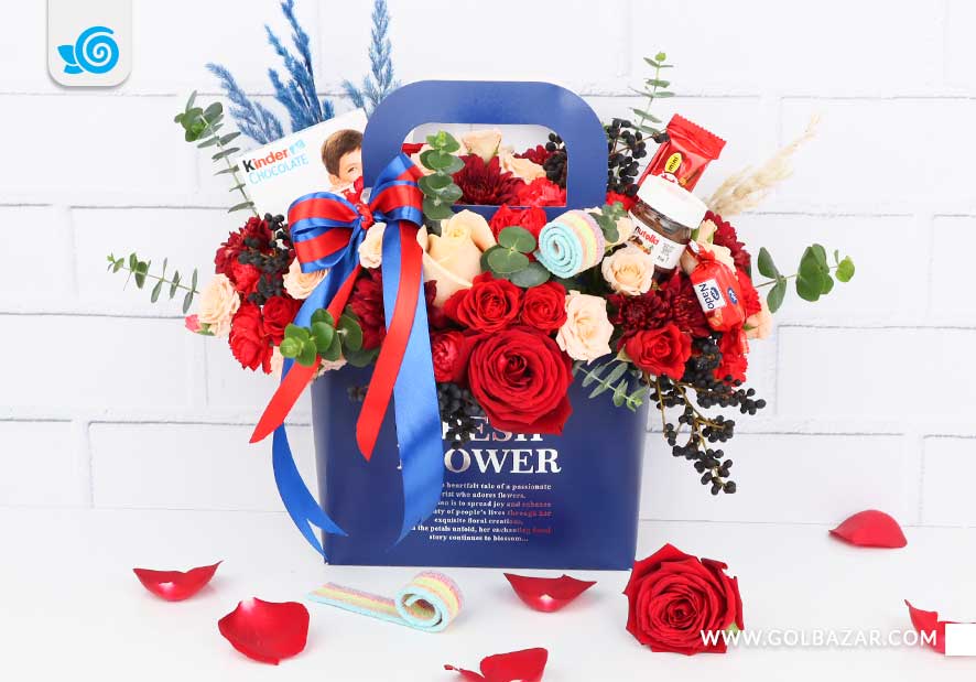 خرید گل برای دوست پسر