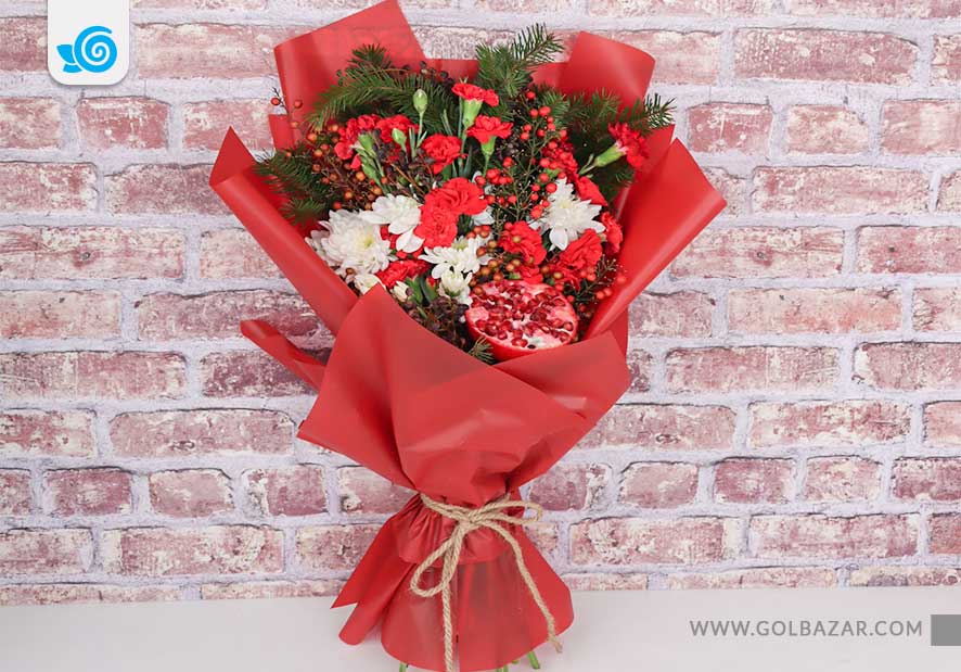 گل آرایی و میوه آرایی شب یلدا