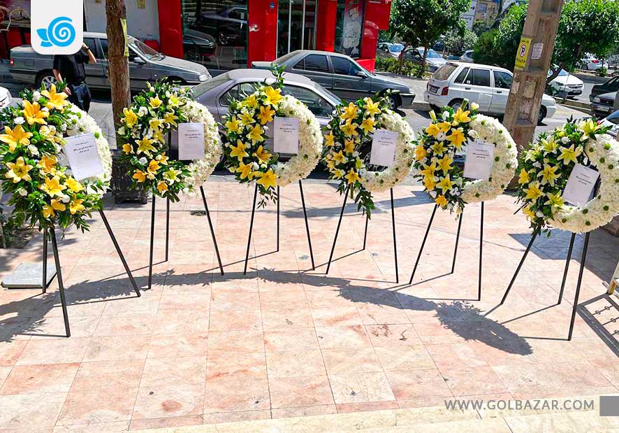 راهنمای ارسال تاج گل افتتاحیه