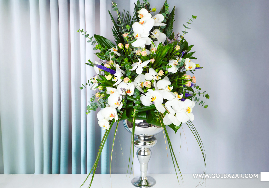 جام گل برای تبریک نامزدی