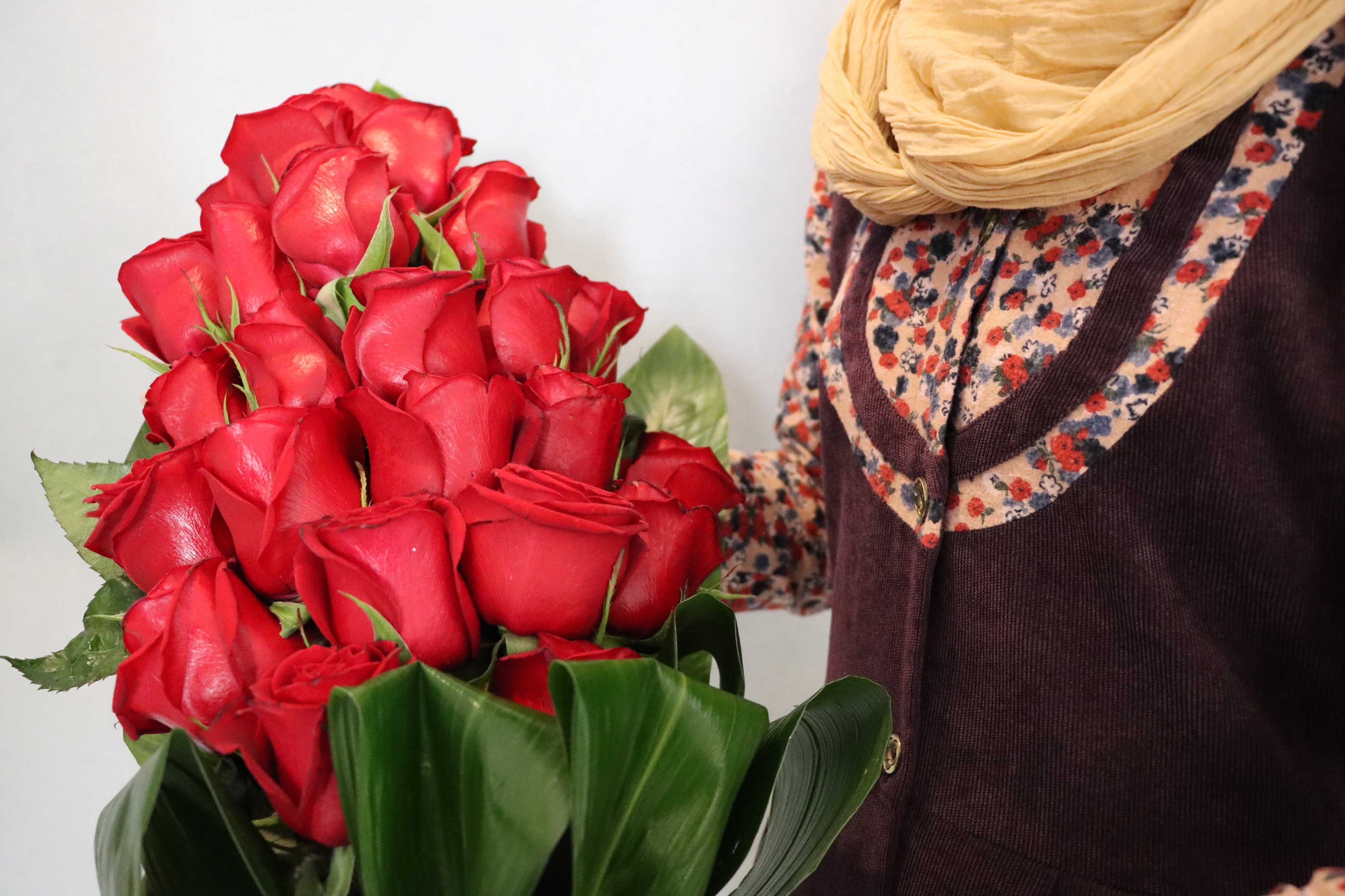 گل زیبا برای تشکر کردن