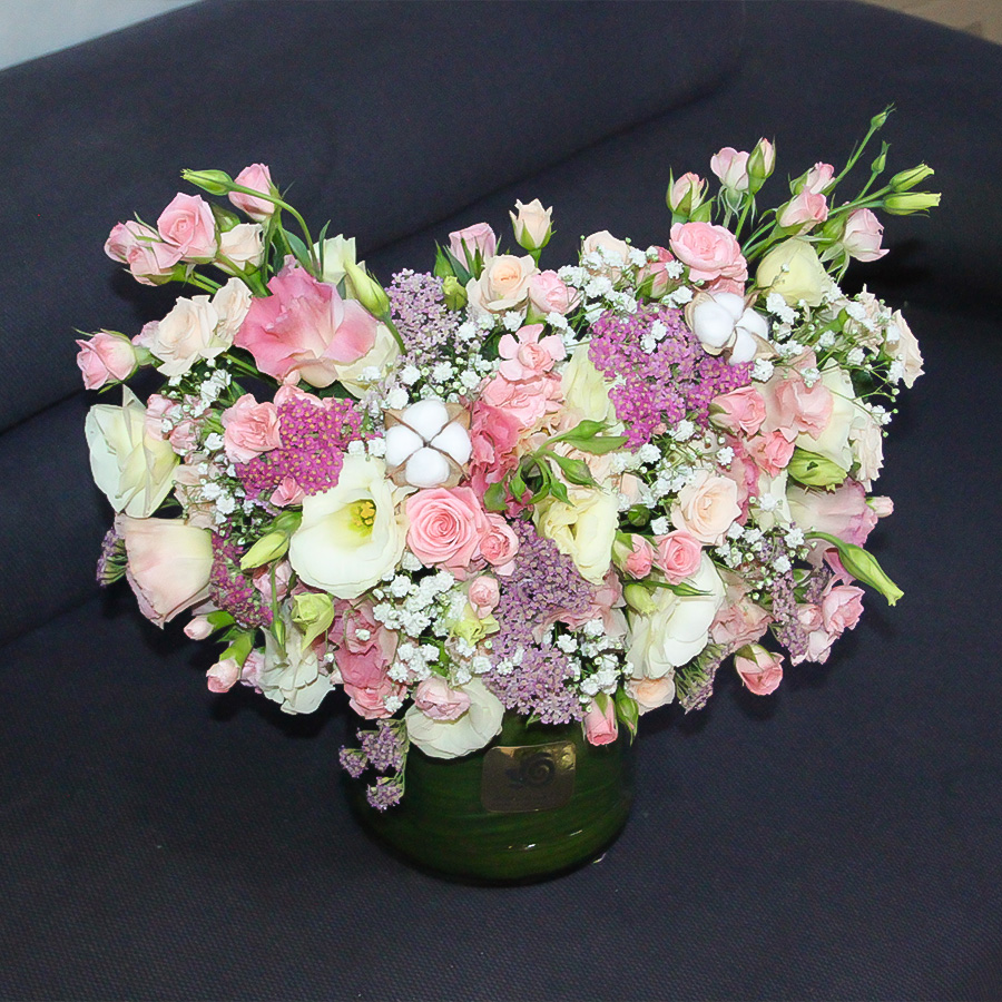 عکس نمونه ارسالی گلدان گل کمند