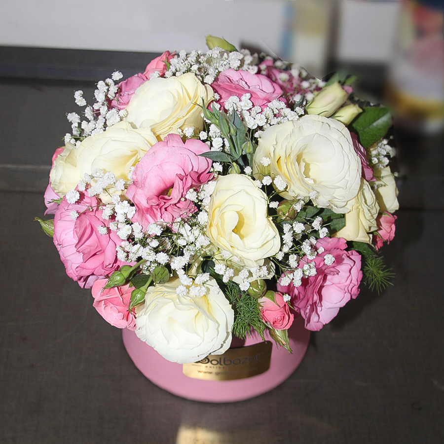 عکس نمونه ارسالی باکس گل نازلی