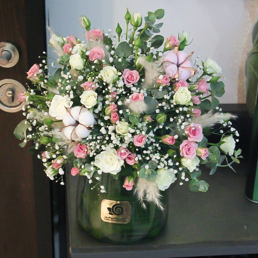 عکس نمونه ارسالی گلدان گل رز آرکا